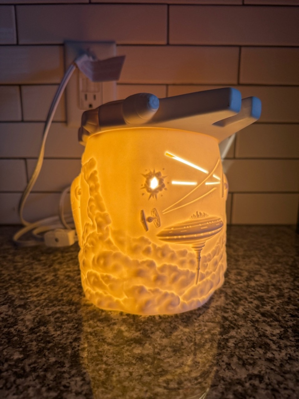Star Wars Millennium Falcon Scentsy Wax Warmer
